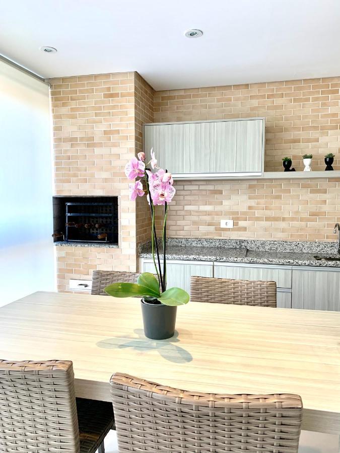 Enseada Palmas Apartment Guaruja Bagian luar foto